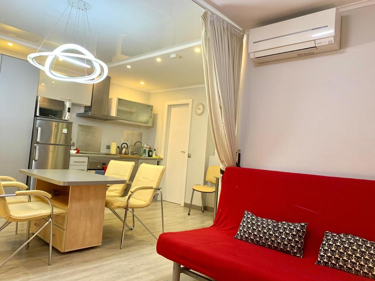 Camp Nou, Europa Fira - modern two-bedroom apartment L'Hospitalet de Llobregat Exterior foto